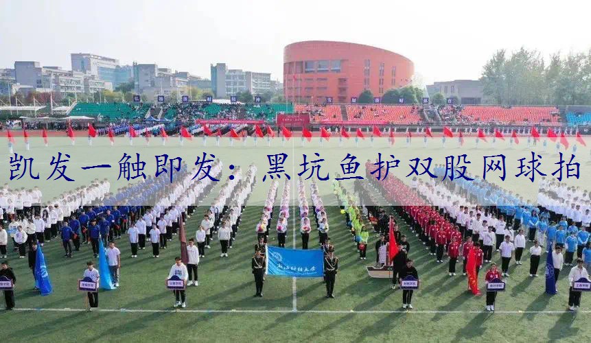 黑坑鱼护双股网球拍