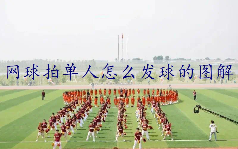 网球拍单人怎么发球的图解